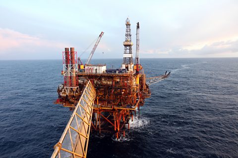 Claymore oil drilling platform