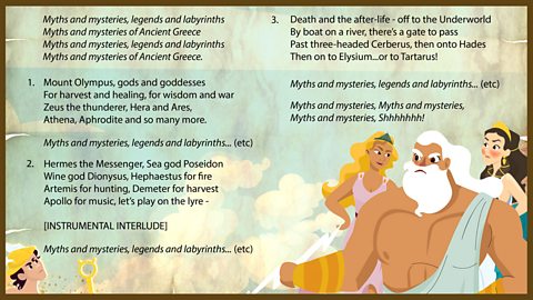 Myths and Mysteries - Lyrics