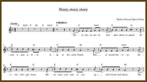 Story, story, story - Music