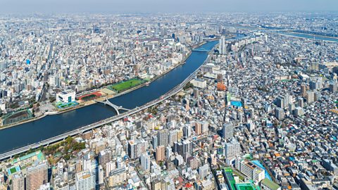 Alamy Tokyo is the world's most populous city, with 37 million people, 60,000 restaurants and 167 skyscapers (Credit: Alamy)