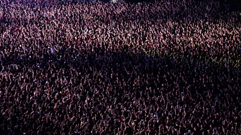 Getty Images It can be hard to grasp the staggering scale of the human population (Credit: Getty Images)