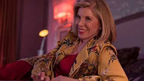 Elizabeth Fisher/Paramount+ Christine Baranski was nominated for a 2022 best actress Golden Globe for her role in The Good Fight – but has been overlooked by the Emmys (Credit: Elizabeth Fisher/Paramount+)