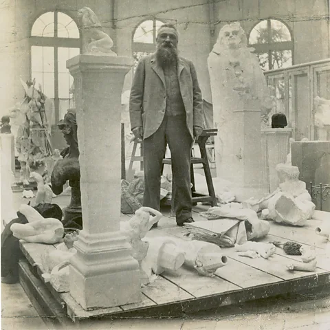 Musée Rodin, Paris Rodin in his Pavilion Studio, c 1902, Eugène Druet (Credit: Musée Rodin, Paris)