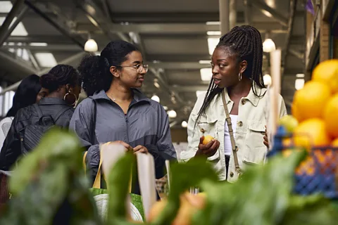 Justin Lambert/Getty Images In 2020, Brighton & Hove became the UK's first city to be awarded Gold Sustainable Food Status (Credit: Justin Lambert/Getty Images)