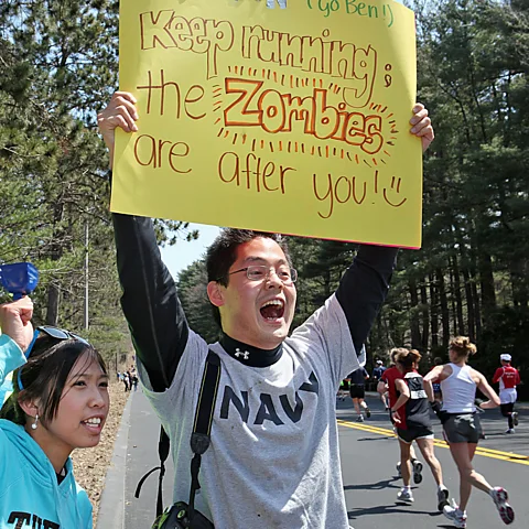 Getty Images If the app "Zombies Run!" was a person... (Credit: Getty Images)