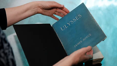 Getty Images Ulysses by James Joyce – which turns 100 this year – was banned in Britain from 1922 until 1936 (Credit: Getty Images)