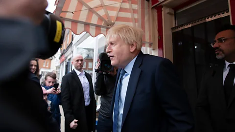 Sky For the role, Kenneth Branagh transformed himself into Boris Johnson (Credit: Sky)