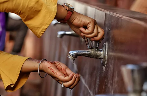 Getty Images Hand-washing with soap and water can help prevent infection (Credit: Getty Images)