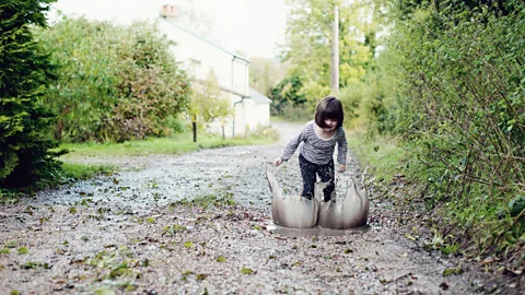 Getty Images Making time for outdoor play can have surprising benefits, research shows (Credit: Getty Images)