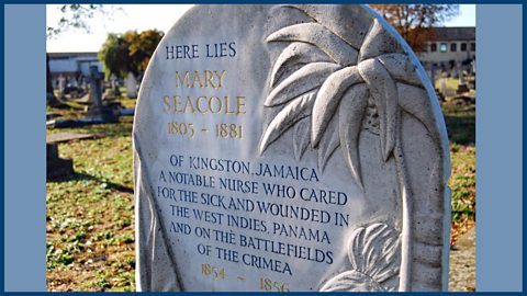 Image: Mary Seacole's gravestone