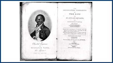 Image: Olaudah's autobiography