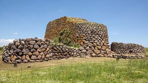 Kiki Streitberger Nuraghe Losa is 3,300 years old and consists of a central keep surrounded by three smaller towers encased by a curtain wall (Credit: Kiki Streitberger)
