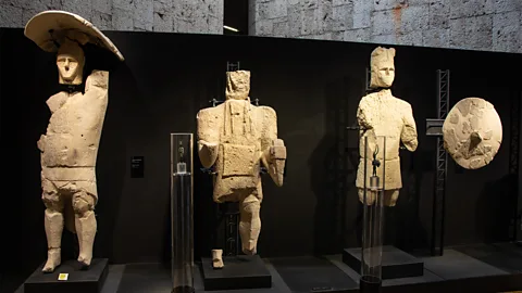 Kiki Streitberger Mysterious 3,000-year-old sculptures called "giants" continue to be unearthed in Sardinia (Credit: Kiki Streitberger)