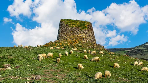 Gabriele Maltinti/Alamy Nuraghi are beehive-shaped Bronze Age fortresses that pepper that Sardinian landscape (Credit: Gabriele Maltinti/Alamy)