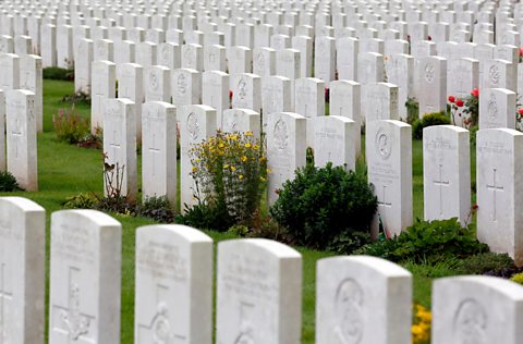 Delville Wood Cemetery is home to over 5,000 graves from British and Commonwealth soldiers who died during the fighting at the Somme.