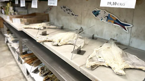 Robyn Wilson Most restaurants, markets and cafés across Portugal offer some form of salt cod (Credit: Robyn Wilson)