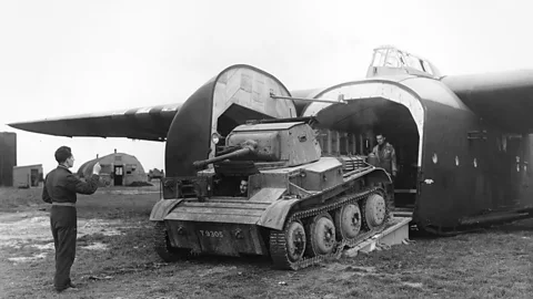 Charles E Brown/RAF Museum/Getty Images The Tetrarch tank was a British design small enough to fit inside a Hamilcar glider (Credit: Sergey Ryzhov/Getty Images)