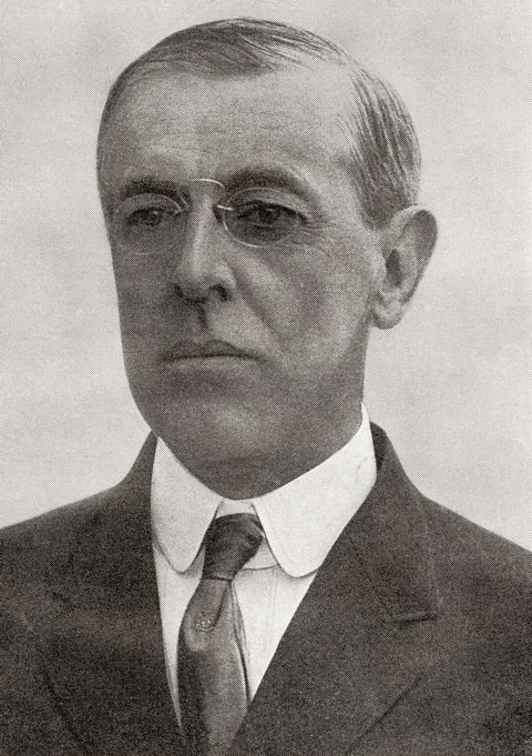 Thomas Woodrow Wilson was President of the United States of America from 1913 to 1921.