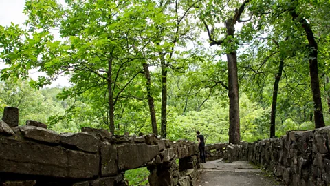 Oklahoma Tourism & Recreation Department Heavener Runestone Park is in the foothills of the Ouachita Mountains in far eastern Oklahoma (Credit: Oklahoma Tourism & Recreation Department)