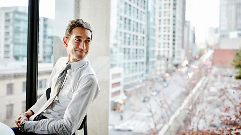 Getty Images Happy office worker