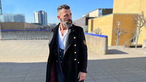 Kent and outlet curwen military greatcoat