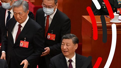 Ros Atkins on… Hu Jintao's puzzling China Congress exit