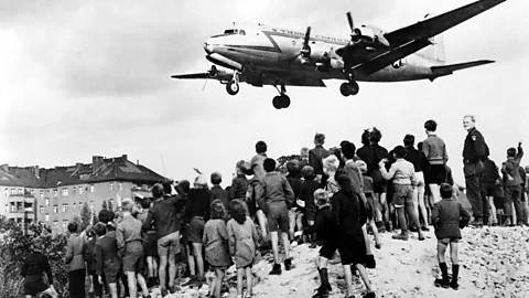 Everett Historical Collection/Alamy The Berlin Airlift took place at Templehof and saved two million Berliners from starvation (Credit: Everett Historical Collection/Alamy)