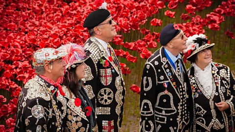 Nicole Cubbidge/Alamy The pearly kings and queens: London's 'other' royal family (Credit: Nicole Cubbidge/Alamy)