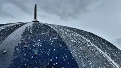 Ian Barnes/Getty Images Do you carry an umbrella with you tomorrow, or did you need it yesterday? The answer might depend on the language you speak (Credit: Ian Barnes/Getty Images)