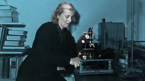 Getty Images Nobel Prize winner Dorothy Crowfoot Hodgkin drew on her interest in Byzantine mosaics in her research on biochemicals (Credit: Getty Images)