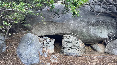 Luke Waterson Today, Lagkada is something of a ghost village of stone dwellings (Credit: Luke Waterson)