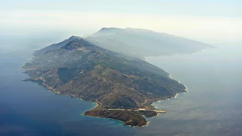 3quarks/Getty Images Privateering ended in the 1820s, but Ikaria's anti-pirate houses had a lasting effect on the island's culture (Credit: 3quarks/Getty Images)