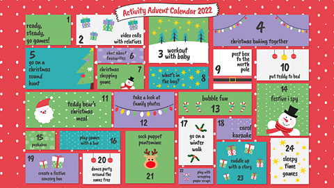 Our brand new Activity Advent Calendar for 2022