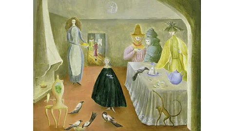 Estate of Leonora Carrington / ARS, NY and DACS, London 2022 Leonora Carrington's The Old Maids (1947) has a dreamlike quality echoed in 21st-Century design and imagery (Credit: Estate of Leonora Carrington / ARS, NY and DACS, London 2022)