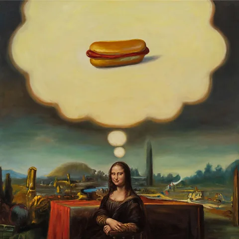 Gazelli Art House "Mona Lisa Dreaming About a Hotdog" (Credit: Gazelli Art House)