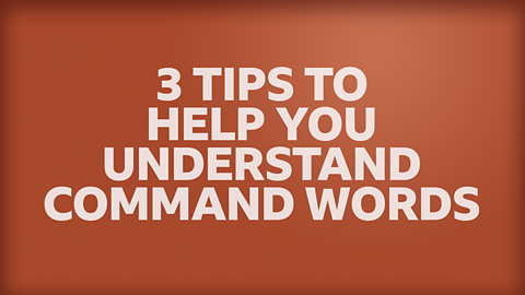 3 tips to understand command words