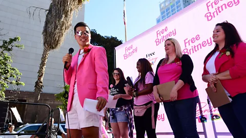 Getty Images Spears has inspired a loyal following, with many fans taking part in the 'Free Britney' movement (Credit: Getty Images)