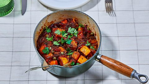 Butternut squash caponata