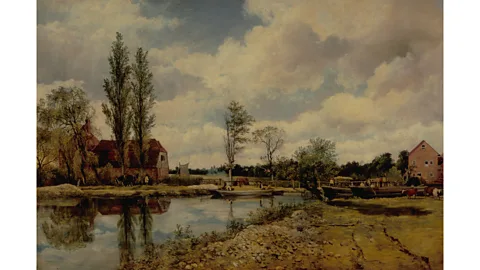 Taft Museum of Art Landscape with Canal, c 1820-60, by Frederick W Watts – an admirer of Constable, he wasn't attempting to create a forgery (Credit: Taft Museum of Art)