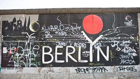 Image Source/Getty Images During the Berlin Wall era, Berliner Schnauze was more common in Communist East Berlin (Credit: Image Source/Getty Images)