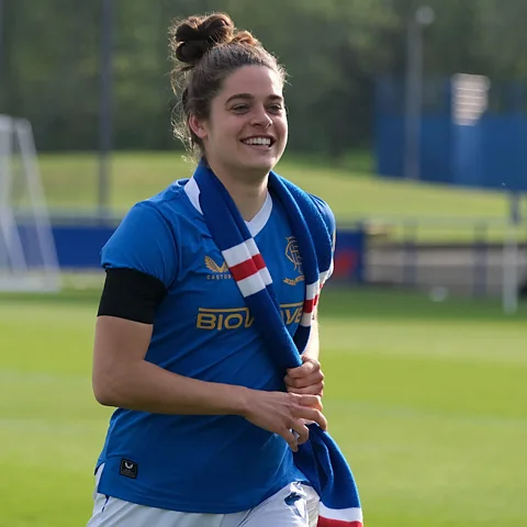 Alamy In a letter to Fifa, Tessel Middag from Rangers FC and other footballers asked it to ditch its carbon neutral claim for Qatar and only use offsets as a last resort (Credit: Alamy)