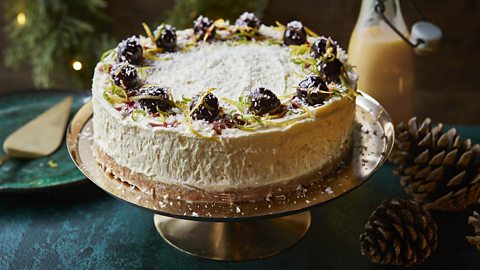Customise a no-bake cheesecake 