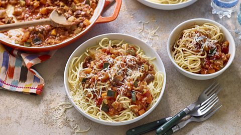 Filip's spaghetti bolognese