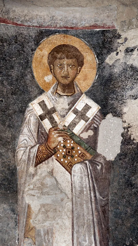 Peter Horree/Alamy The legend of Santa Claus is based on St Nicholas of Myra (Credit: Peter Horree/Alamy)