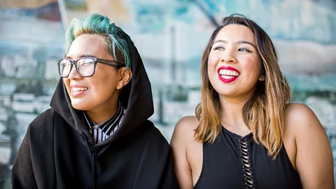 Getty Two happy women