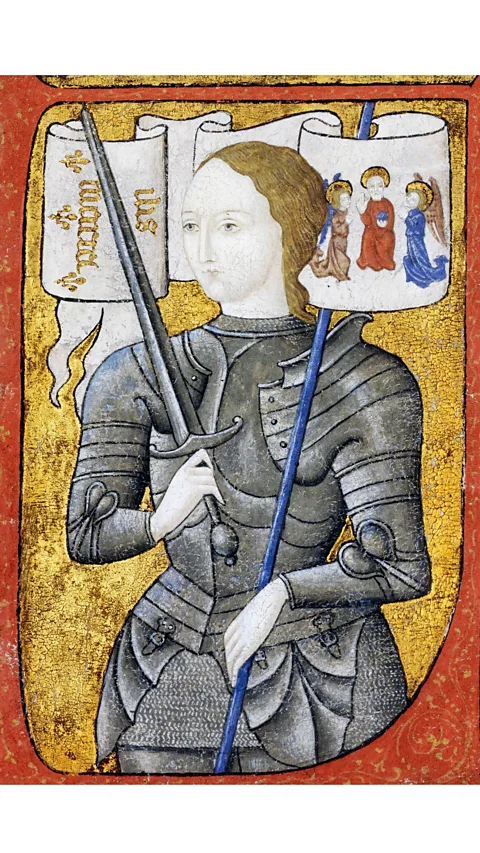 Alamy Joan of Arc owned several swords, though she never actually killed anyone with them (Credit: Alamy)