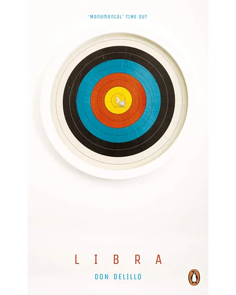 Penguin DeLillo's 1988 novel Libra centred on conspiracy theories about Lee Harvey Oswald and the assassination of John F Kennedy (Credit: Penguin)