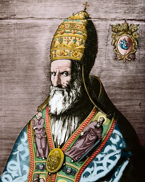 Getty Images Pope Gregory XIII – the man who shaped how much of the world experiences time today (Credit: Getty Images)