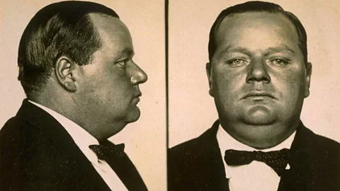 Alamy Comedian Fatty Arbuckle's trials for the killing of actress Virginia Rappe are one of the real-life bits of history referenced (Credit: Alamy)