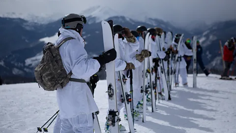 Vail Resorts Today, Vail continues to honour its WW2 past with Legacy Weekends, statues and runs named after the division (Credit: Vail Resorts)